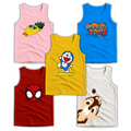 Pack of 5 Kids Sando Tanks