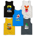 Pack of 5 Kids Sando Tanks