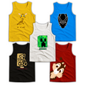 Pack of 5 Kids Sando Tanks