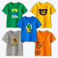 Pack of 5 Printed T-shirts for Kids
