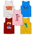 Pack of 5 Kids Sando Tanks