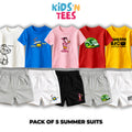 Pack of 5 Summer Suits for Kids