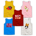 Pack of 5 Kids Sando Tanks