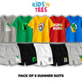 Pack of 5 Summer Suits for Kids
