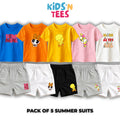 Pack of 5 Summer Suits for Kids