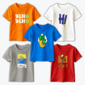 Pack of 5 Printed T-shirts for Kids