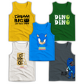 Pack of 5 Kids Sando Tanks