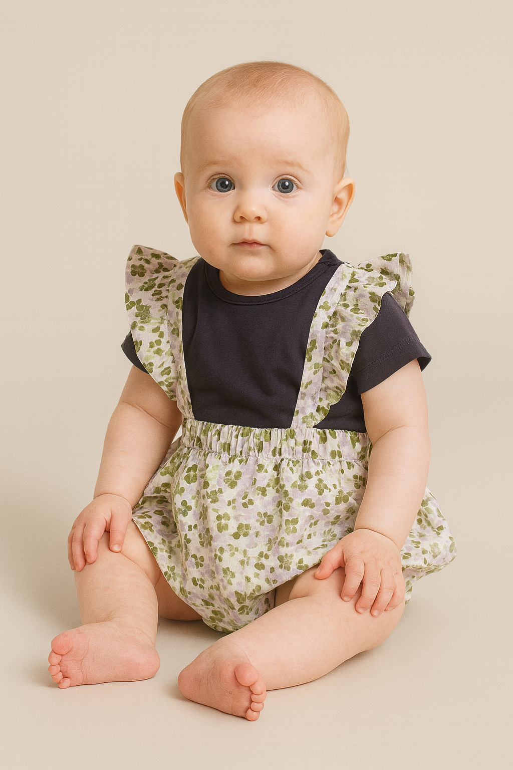 Romper Style Baby Girl Suit
