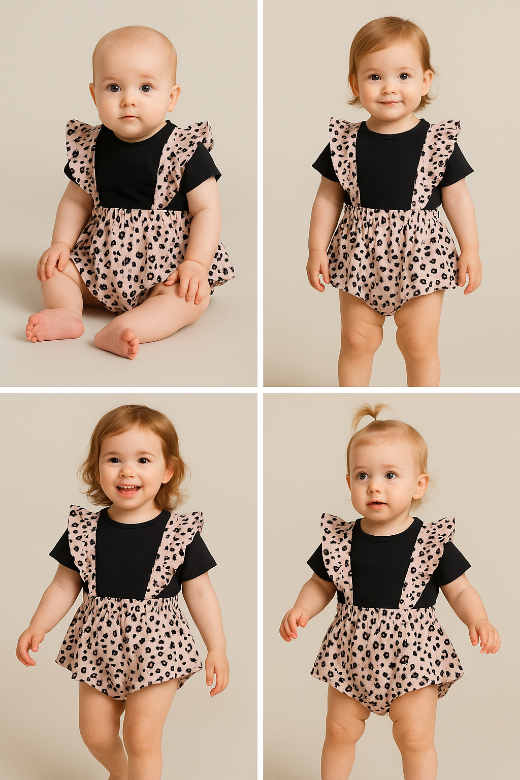 Romper Style Baby Girl Suit