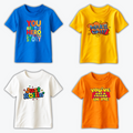 Pack of 4 Printed T-shirts for Kids